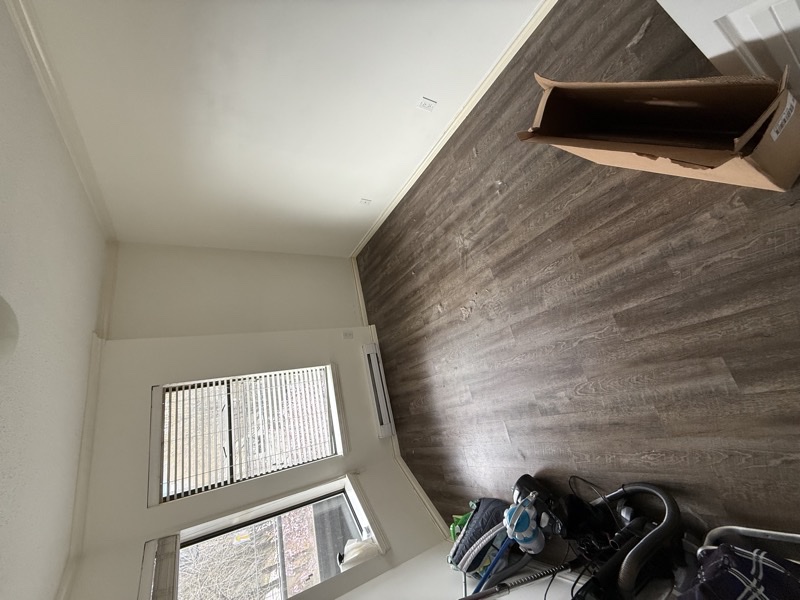 Room before cleaning