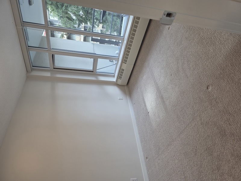 Room before cleaning