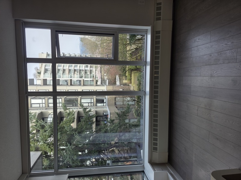 Room before cleaning