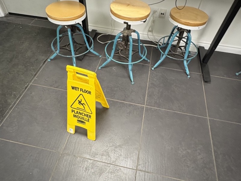 Space after Pixel Cleaners commercial clean