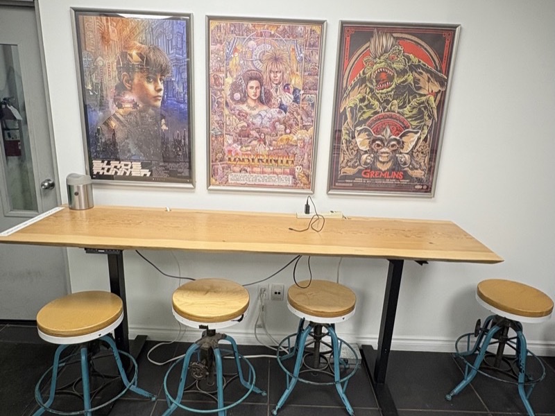 Space before cleaning