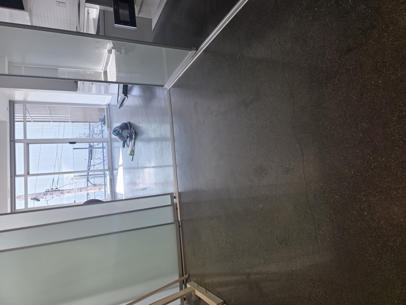 Room before cleaning