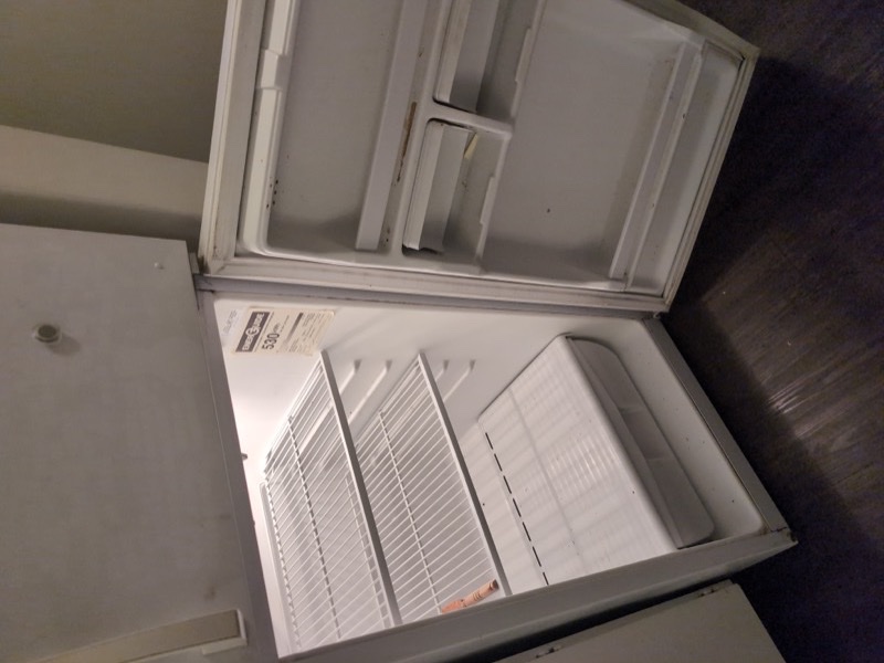 Room before cleaning