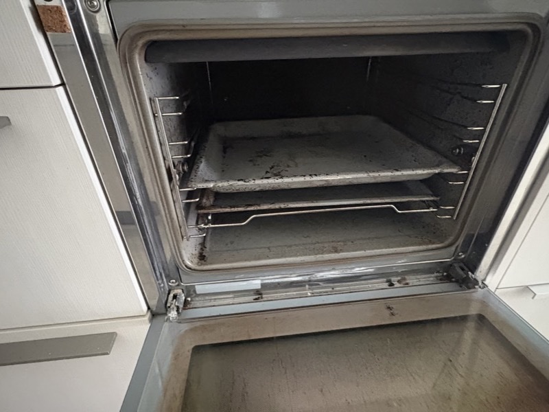 Room before cleaning