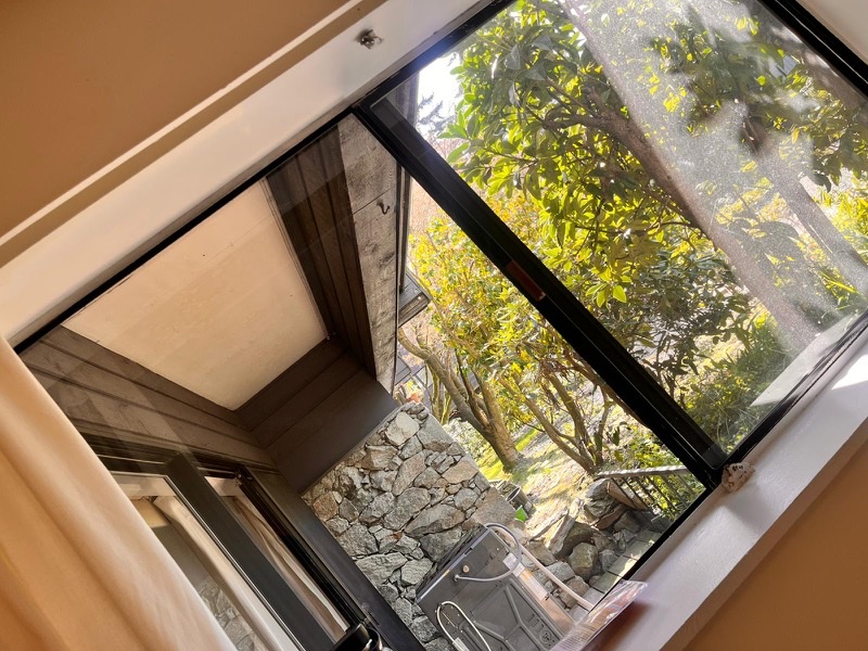 Room before cleaning