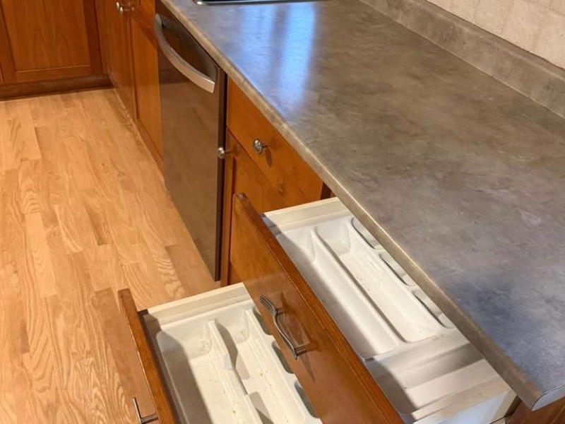 Room before cleaning