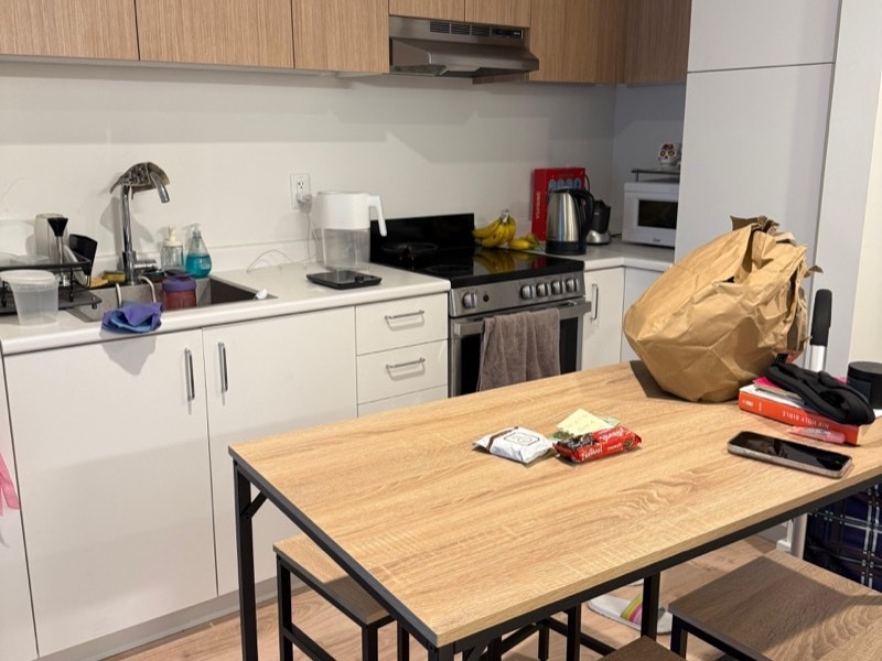 Room before cleaning