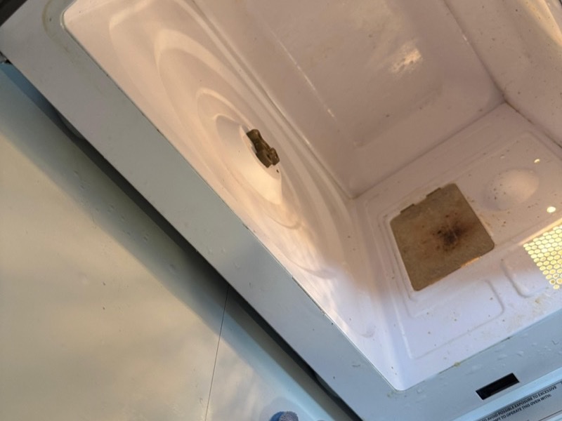 Room before cleaning